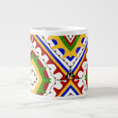 Samisk mönster Jumbo-Tasse (Vorderseite)