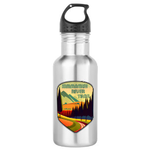 Sammamish River Trail Washington Farben Edelstahlflasche