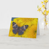 Sammamish Washington Fotograf von Butterfly 43 Karte (Gelbe Blume)