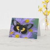 Sammamish Washington Fotografie von Schmetterling Karte (Gelbe Blume)