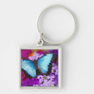 Sammamish Washington Tropischer Schmetterling Schlüsselanhänger