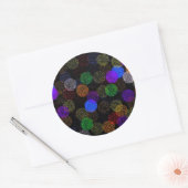 Sammelbälle aus Garn Runder Aufkleber (Umschlag)