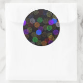 Sammelbälle aus Garn Runder Aufkleber (Tasche)