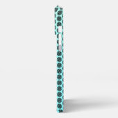 Sammelbälle für Gemustertes Handy mit Minze iPhone Hülle (Linke Seite)