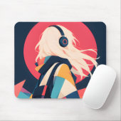 Sammelbare Anime-Mauspad Mousepad (Mit Mouse)