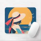 Sammelbare Anime-Mauspad Mousepad (Mit Mouse)