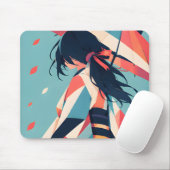 Sammelbare Anime-Mauspad Mousepad (Mit Mouse)