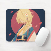 Sammelbare Anime-Mauspad Mousepad (Mit Mouse)