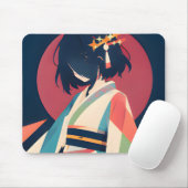 Sammelbare Anime-Mauspad Mousepad (Mit Mouse)
