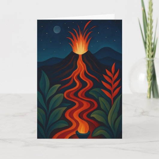 Sammelbare Glow-Forth-Grußkarte Karte (Vorderseite)