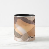 Sammelbare subtile Farbabstrakte Kunst-Tasse Tasse (Zentrum)