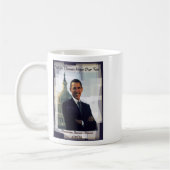 Sammelbare Tasse des Obama-Einweihungs-Tag2009 (Links)