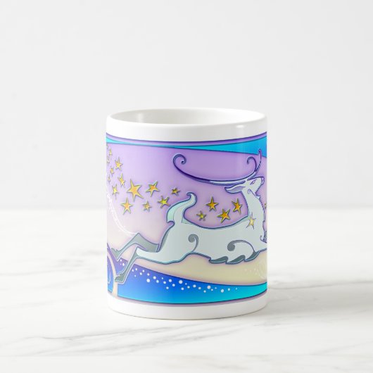 Sammelbare u. "Freude-" Ren-Tasse der Kaffeetasse (Mittel)