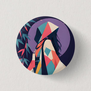 Sammelbarer Anime-inspirierter Button 10Moonlit Se