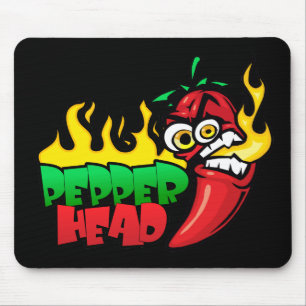 Sammelbarer Vektor des Pfeffer-Kopf-$14,95 Mousepad
