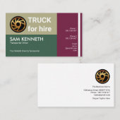 Sammelbehälter Visitenkarte (Vorne/Hinten)