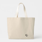 Sammelbeutel für Schafe Jumbo Stoffbeutel (Rückseite)