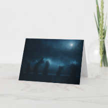 Sammelfähige Glow-Forth-Grußkarte