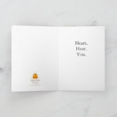 Sammelfähige Glow Forth Grußkarte Feiertagskarte (Innenseite)