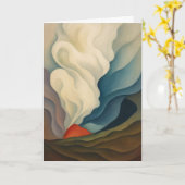 Sammelfähige Glow Forth Grußkarte Karte (Gelbe Blume)