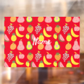 Sammelfruchtsammlung Thunder_Cove Fensteraufkleber (Blatt 2)