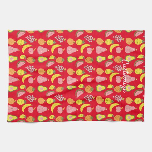 Sammelfruchtsammlung Thunder_Cove Geschirrtuch (Horizontal)