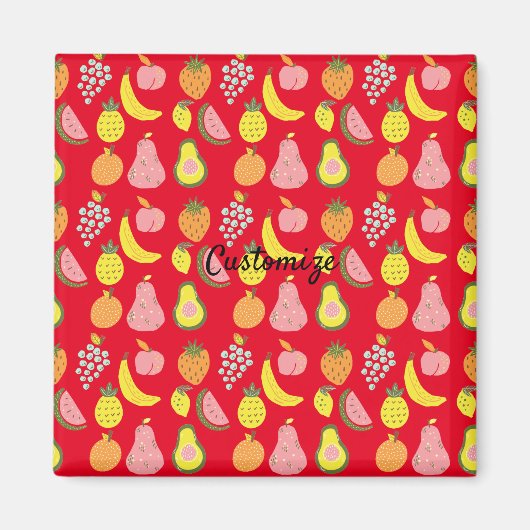 Sammelfruchtsammlung Thunder_Cove Magnet (Vorne)