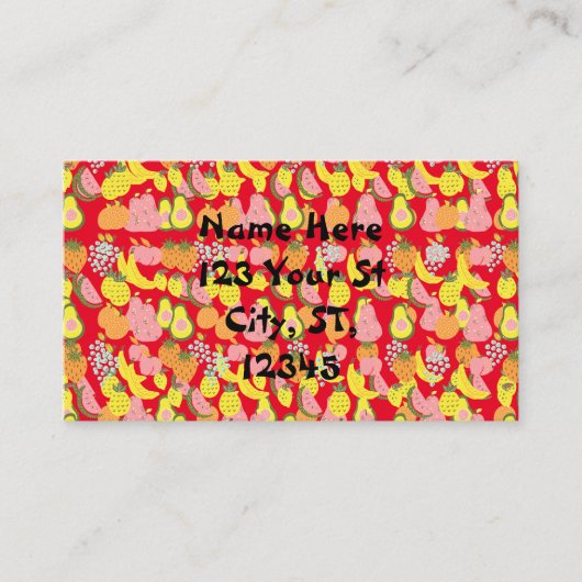 Sammelfruchtsammlung Thunder_Cove    Visitenkarte (Vorderseite)