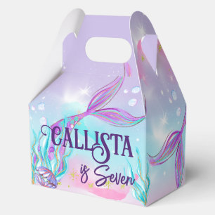 Sammelherde für das Party "Mermaid" Geschenkschachtel