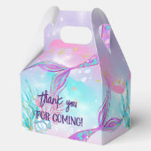 Sammelherde für das Party "Mermaid" Geschenkschachtel (Rückseite)