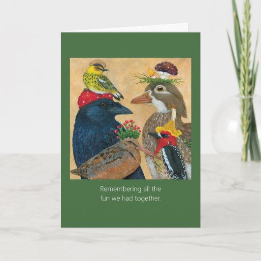 Sammelkarte Dankeskarte (Vorderseite)