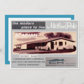 Sammelkarte für das Midland Park House Model Einladung (Vorne/Hinten)