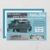 Sammelkarte für das Midland Park House Model Einladung (Vorne/Hinten)