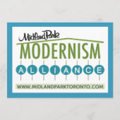 Sammelkarte für das Midland Park House Model Einladung (Rückseite)