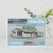 Sammelkarte für das Midland Park House Model Einladung (Stehend Vorderseite)