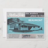 Sammelkarte für das Midland Park House Model Einladung (Vorderseite)