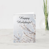 Sammelkarte für Icicle Holiday Karte (Vorderseite)