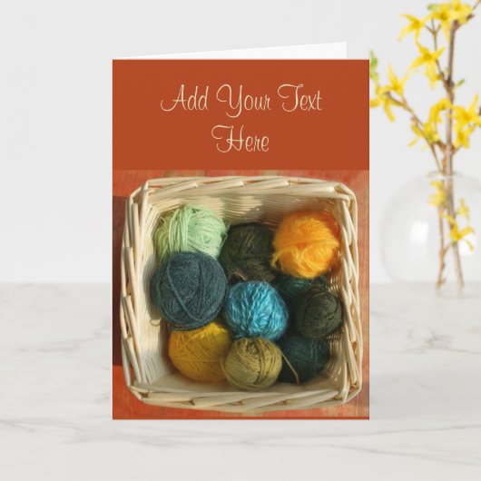 Sammelkarte Karte (Gelbe Blume)