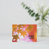 Sammelkarten fallen visitenkarte (Stehend Vorderseite)