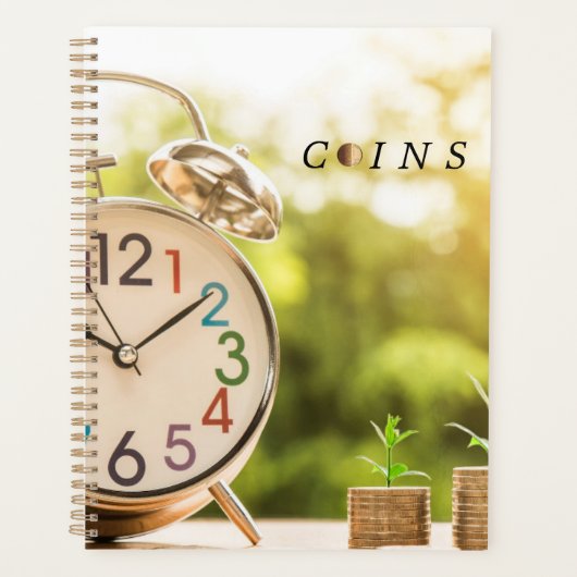 Sammelmünzen und alte Währung individuell angepass Planer (Vorderseite)