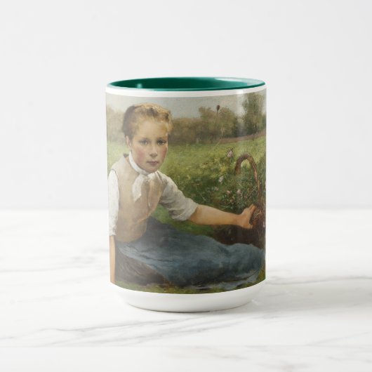 Sammeln-Blumen | 1882 Tasse (Zentrum)