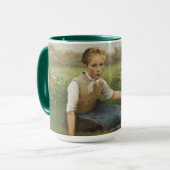 Sammeln-Blumen | 1882 Tasse (Vorderseite Links)