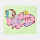 Sammeln der Blumen mit Melanie Fleecedecke (Vorderseite (Horizontal))