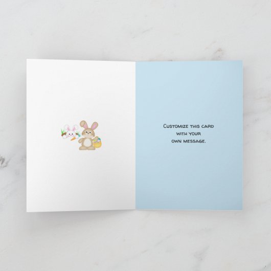 Sammeln der Grußkarte für Ostereier Karte (Innenseite)