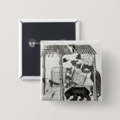 Sammeln des Honigs Button (Vorne & Hinten)