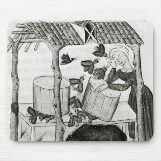 Sammeln des Honigs Mousepad (Vorne)