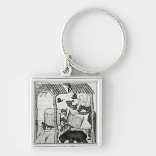 Sammeln des Honigs Schlüsselanhänger