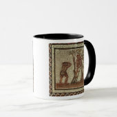 Sammeln-Frucht, römisches Mosaik Tasse (VorderseiteRechts)