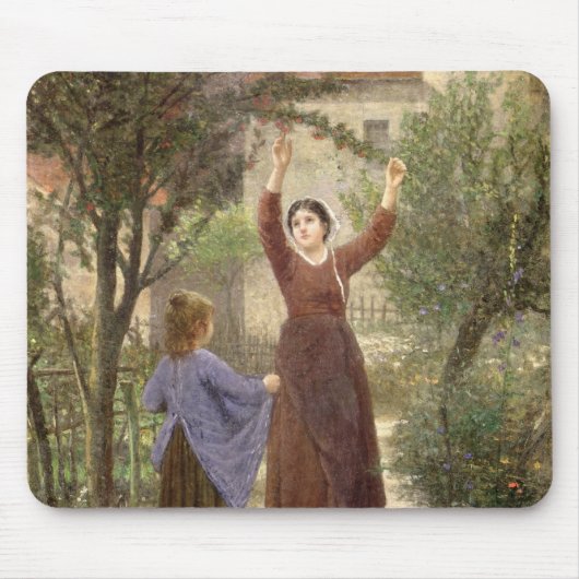 Sammeln-Kirschen Mousepad (Vorne)