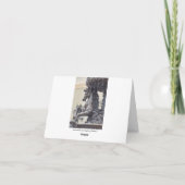 Sammeln-Löwenzahn Notecards Karte (Rückseite)